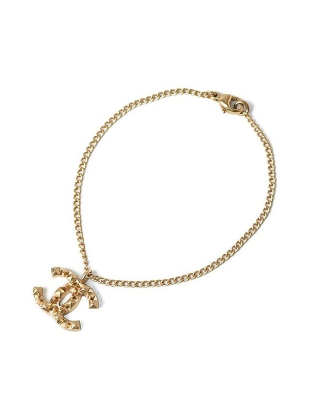 Chanel Bangle Bracelet Coco Mark Studs